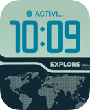 Dotted Atlas watch face preview image for Apple Watch