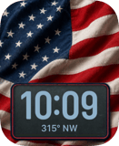 Draped Flag Apple Watch face - Special Collections