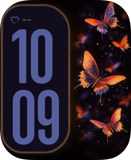 Ember Flight watch face preview image for Apple Watch