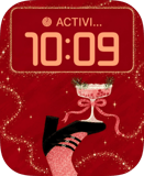 Festive Coupe Apple Watch face - Just for Fun