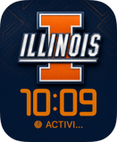 Fighting Illini Apple Watch face - Sports