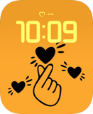 Finger Heart Apple Watch face - Special Collections