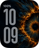 Fire Iris Apple Watch face - Art