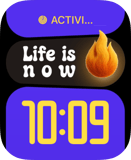 Flame Now Apple Watch face - Art