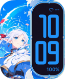 Frost Sky Hero Apple Watch face - Anime