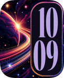 Glitter Sweep Apple Watch face - Special Collections