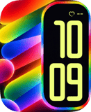 Gloss Tubes Apple Watch face - Art, Gradient