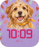 Golden Grin Apple Watch face - Animals