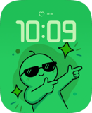 Green Sprout Apple Watch face - Art
