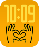 Hand Heart Apple Watch face - Special Collections