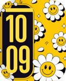 Happy Daisies Apple Watch face - Nature