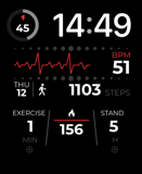 Heart Rate Apple Watch face - Watches