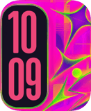 Hot Pink Signal Apple Watch face - Art, Art