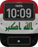 Iraq Flag Apple Watch face - Sports