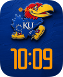 Jayhawks Apple Watch face - Sports