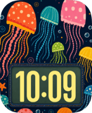 Jelly Drift Apple Watch face - Nature
