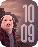 John Pork Apple Watch face - TV