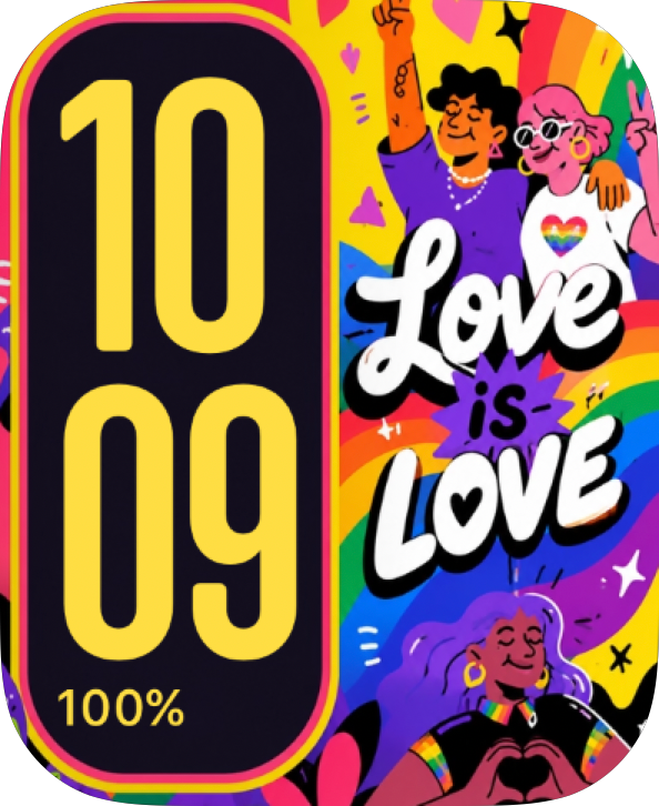 Love Is Love Apple Watch face - Special Collections