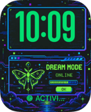 Lucid Login watch face preview image for Apple Watch
