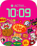 Lucky Stickers Apple Watch face - Animals