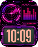 Magenta Console Apple Watch face - Art