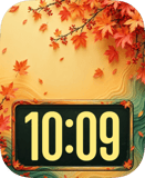Maple Ripple Apple Watch face - Nature