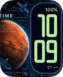 Mars HUD Apple Watch face - Special Collections