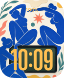 Matisse Blue Cutout Apple Watch face - Art