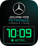 Mercedes F1 Apple Watch face - Cars, Sports
