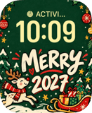 Merry Leap Apple Watch face - Holidays