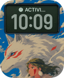 Mononoke Wolf Spirit Apple Watch face - Anime