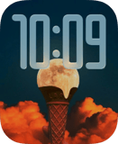 Moon Melt Apple Watch face - Special Collections