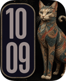 Mosaic Cat Apple Watch face - Animals
