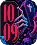 Neon Coffin Apple Watch face - Special Collections