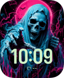 Neon Reaper Apple Watch face - Special Collections
