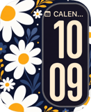 Night Daisies Apple Watch face - Nature