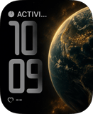 Nightside Earth Apple Watch face - Nature