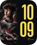 Oliver Bearman Apple Watch face - Cars, Sports