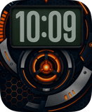 Orange Reactor Apple Watch face - Watches