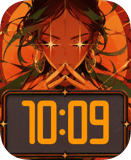 Orange Spell Apple Watch face - Anime