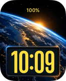 Orbit Sunrise Apple Watch face - Nature