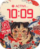 Paper Daydream watch face preview image for Apple Watch