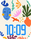 Paper Portrait Apple Watch face - Art