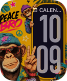Peace Bro Street Art Apple Watch face - Art