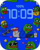 Pepe Mood Apple Watch face - TV