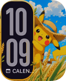 Pikachu Meadow Smile Apple Watch face - Anime, TV