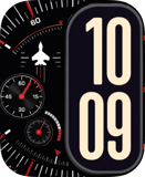 Pilot Gauge Apple Watch face - Cars