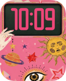 Pink Celestial Tarot Apple Watch face - Art