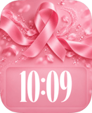 Pink Promise watch face preview image for Apple Watch