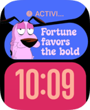 Pink Pup Apple Watch face - TV